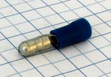 MTA Kolík valcový izolovaný 4mm modrý