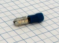 MTA Kolík valcový izolovaný 5mm modrý