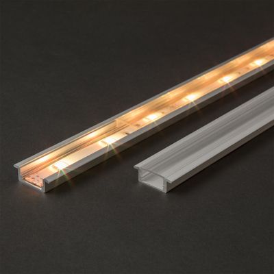 Kryt LED hliníkového profilu lišty