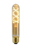 LED - Žiarovka - priemer 3 cm - LED stmievatelná - E27 - 1x5W 2200K - Jantárová