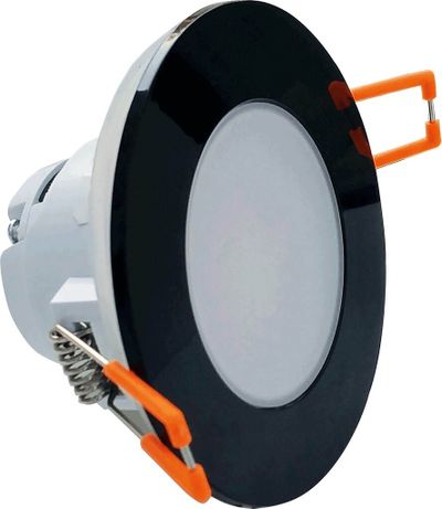 LED BONO-R Black 8W NW 580lm - Svietidlo LED vstavané typu downlight