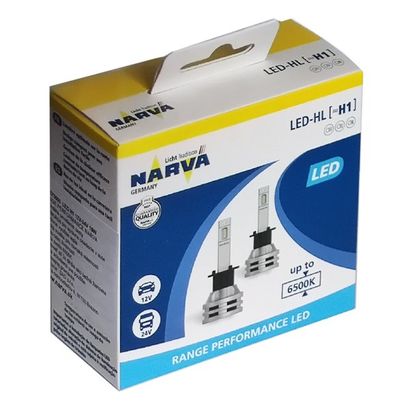 NARVA  LED H1 12V-24V 19W 6500K RANGE PERFORMANCE
