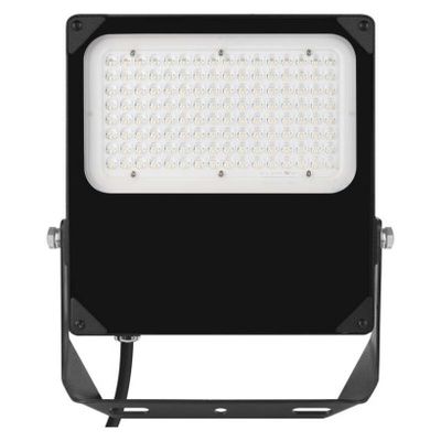 LED reflektor PROFI PLUS asymmetric 100W, čierny, neutrálna biela