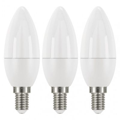LED žiarovka E14, 6W, 4100K, 470lm, sviečková
