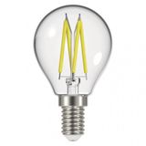 LED žiarovka Filament Mini Globe 6W E14 teplá biela
