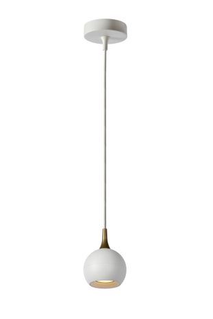 FAVORI - Závesné svietidlo - priemer 9 cm - 1xGU10 - Biele