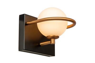 ISOBEL - Nástenné svietidlo Kúpeľňové - 1xG9 - IP44 - Čierne