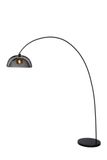 MESH - Stojacia lampa - priemer 46 cm - 1xE27 - čierna