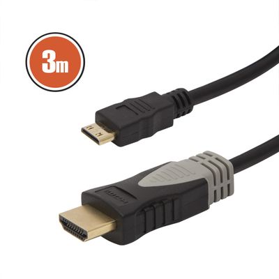 Mini HDMI kábel - 3 m