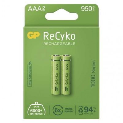 Nabíjacia batéria GP ReCyko 1000 (AAA) 2 ks
