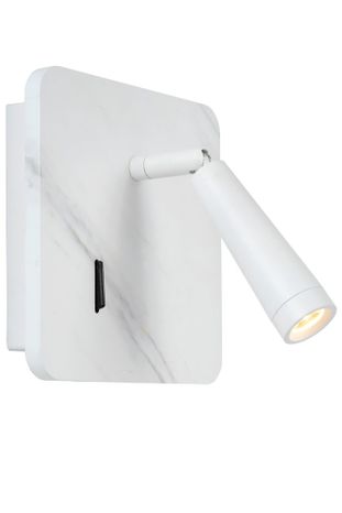 OREGON - Nočná lampa - LED - 1x3W 3000K - s USB nabíjaním - biela