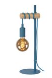 PAULIEN - Stolná lampa pre deti - priemer 15 cm - 1xE27 - Modrá