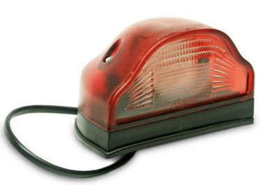 AUTOLAMP Svetlo pre ŠPZ 12-24V LED červené