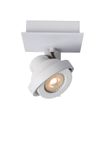LANDA II - Stropné bodové osvetlenie - stmievanie do teplej farby - GU10 - 1x5W 2200K / 3000K - biela