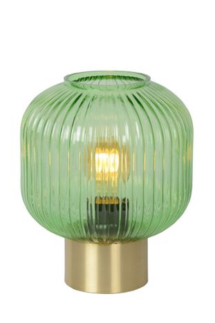 MALOTO - Stolná lampa - priemer 20 cm - 1xE27 - Zelená