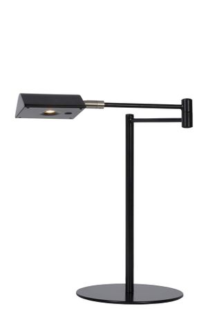 NUVOLA - Stolná lampa - priemer 20 cm - LED stmievatelná - 1X9W 3000K - čierna