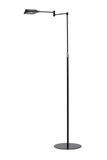 NUVOLA - Stojanová lampa na čítanie - priemer 20 cm - LED stmievatelná - 1X9W 3000K - čierna