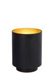 SUZY - Stolná lampa - priemer 12 cm - 1xE14 - čierna