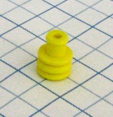 Tyco Tesnenie na konektor 1,5mm - žlté-prierez 0,5-1