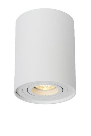 TUBE - Stropné bodové osvetlenie - priemer 9,6 cm - 1xGU10 - biela