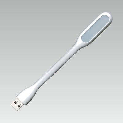 USB-LIGHT, 1W, bielej  farby