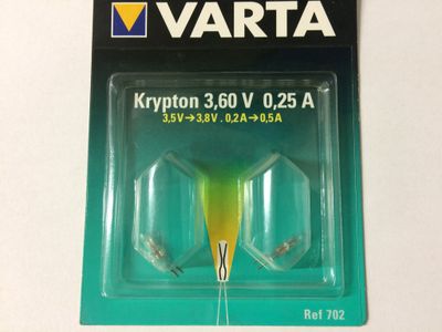 Varta Krypton 3,6V 0,25A