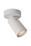 XYRUS - Stropné bodové osvetlenie - priemer 9 cm - LED stmievanie do teplej farby - GU10 - 1x5W 2200K / 3000K - biela