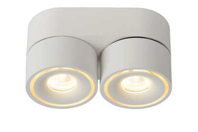 YUMIKO - Stropné bodové osvetlenie - priemer 7,8 cm - LED stmievatelná - 2x8W 2700K - biela