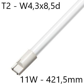 LEDVANCE Žiarivka 11W T2 W4,3x8,5d studená biela 7x421,5mm
