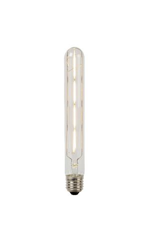 LED Žiarovka - priemer 3 cm - LED stmievatelná - E27 - 1x5W 2700K - Priehľadná