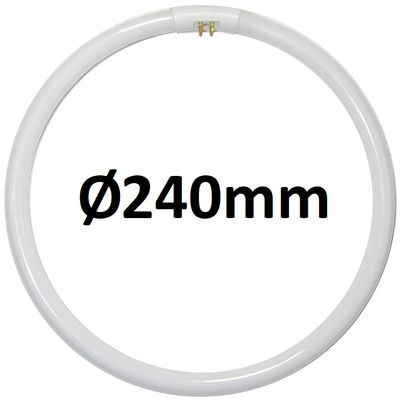 žiarovka - T5 Kruhová 28W (4 pins-24cm) studená biela - 4800K