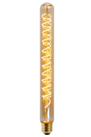 LED žiarovka - priemer 3,2 cm - LED stmievatelná - E27 - 1x5W 2200K - Jantárová