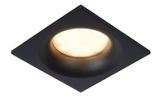 ZIVA - Zapustené bodové svietidlo do kúpeľne - 1xGU10 - IP44 - Čierne