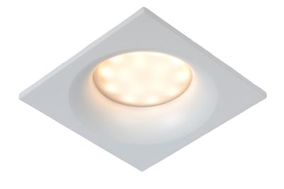 ZIVA - Zapustené bodové svietidlo do kúpeľne - 1xGU10 - IP44 - Biele