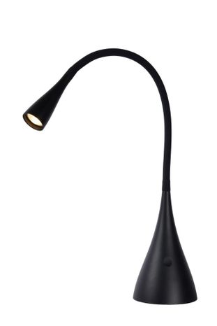 ZOZY - Stolná lampa - LED stmievatelná - 1x3W 3000K - 3 krokové stmievanie - čierna